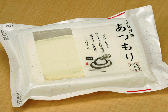 あつもりよせ豆腐